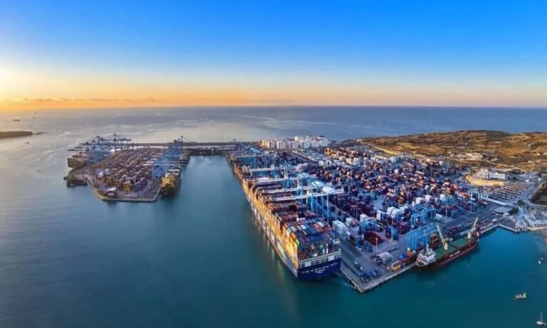 Boxships detained in Malta for three years freed after Russia sanctions link severed