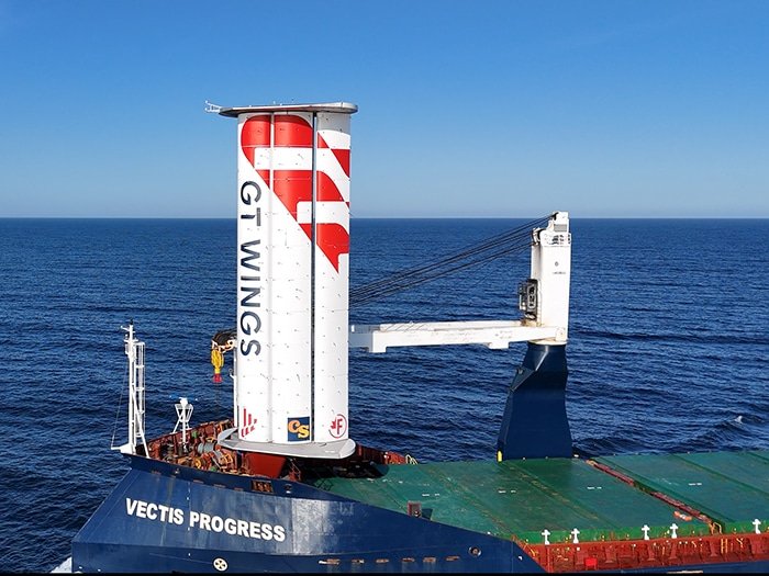 GT Wings wins £1M grant to advance AirWing jet sail technology